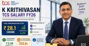 K Krithivasan TCS Salary FY26