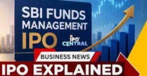SBI Funds Management IPO 2026